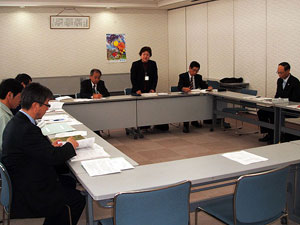 小谷支所理事者報告会